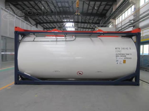 Танк-контейнер тип Т11 объём 24м3 для перевозки химических веществ, новый.