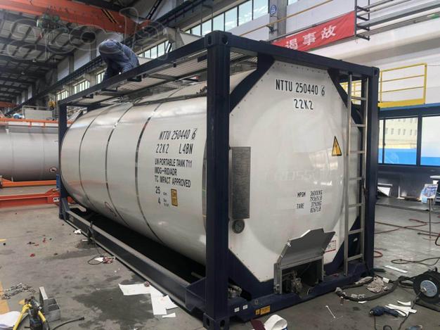 Т11 объём Танк-контейнер тип 25м3 для перевозки растворителей, новый.