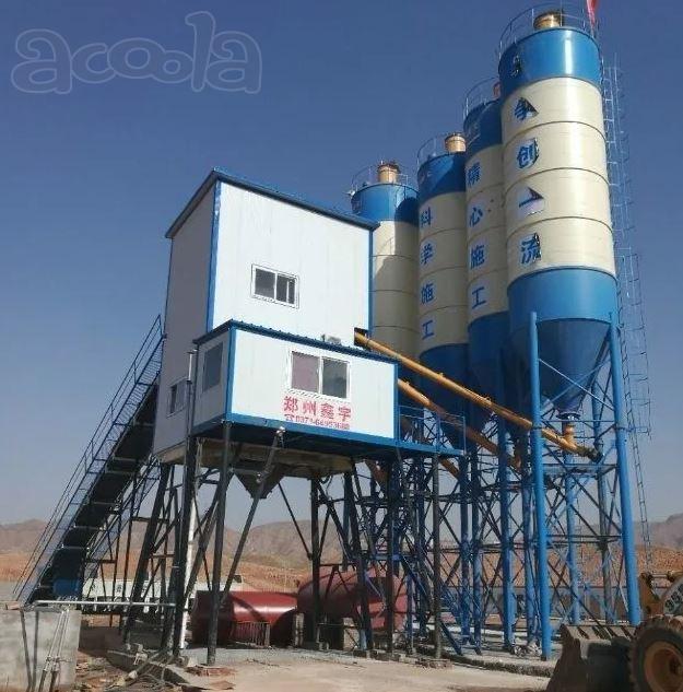 Зимний бетонный завод HLS 120
